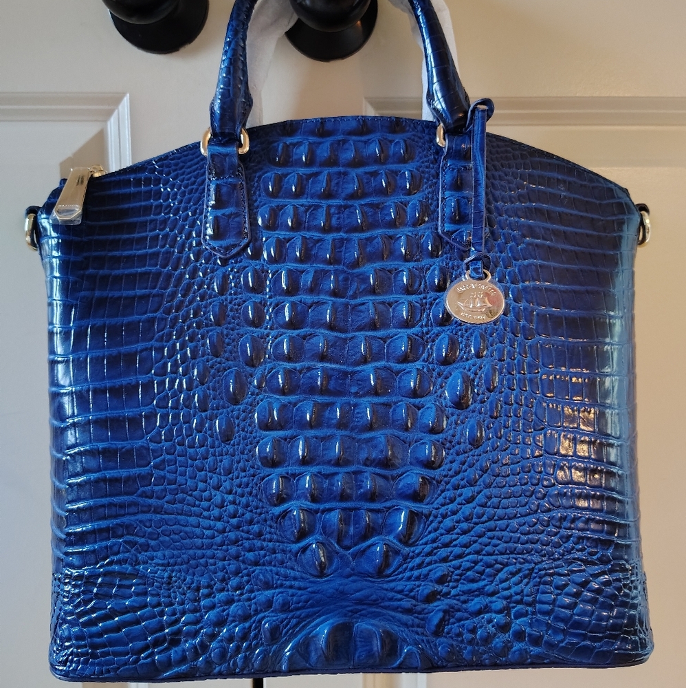 New Brahmin Large Duxbury In Sapphire